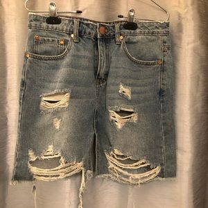 Denim skirt